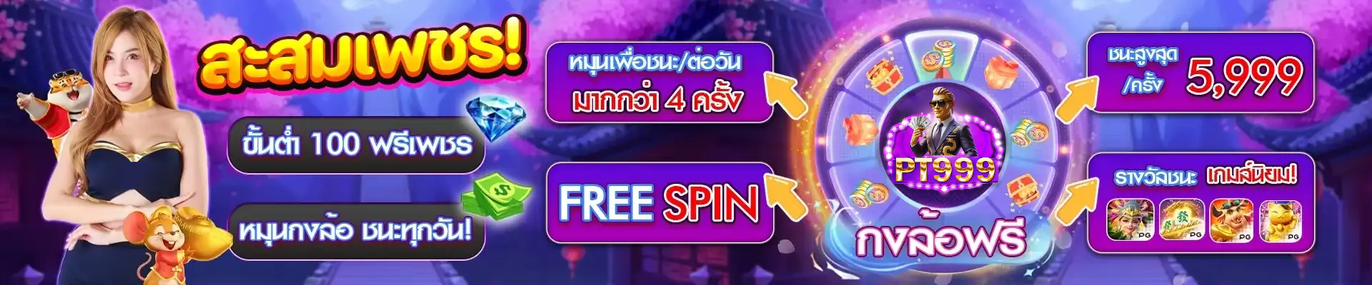 เกมยอดนิยม pt999